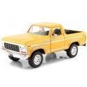 Cochesdemetal.es 1978 Ford Bronco OpenTop Amarillo 1:24 Motor Max 79374