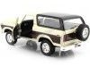 CARSDEMETAL.ES 1978 Ford Bronco Hardtop + Beige / Brown Rechant Roue 1:24 MAX 79371 MOTEUR