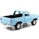 Cochesdemetal.es 1978 Ford Bronco Hardtop Azul / Blanco 1:24 Motor Max 79373