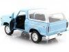 Cochesdemetal.es 1978 Ford Bronco Hardtop Azul / Blanco 1:24 Motor Max 79373