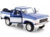 CARSDEMETAL.ES 1978 Ford Bronco OpenTOP + Blue / Silver Rechant Roue 1:24 MOTEUR MAX 79372