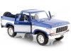 Cochesdemetal.es 1978 Ford Bronco OpenTop + Rueda de Repuesto Azul/Plateado 1:24 Motor Max 79372