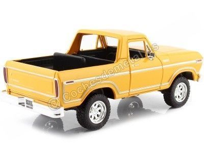 Cochesdemetal.es 1978 Ford Bronco OpenTop Amarillo 1:24 Motor Max 79374 2