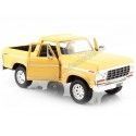 Cochesdemetal.es 1978 Ford Bronco OpenTop Amarillo 1:24 Motor Max 79374