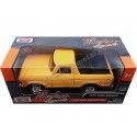 Cochesdemetal.es 1978 Ford Bronco OpenTop Amarillo 1:24 Motor Max 79374