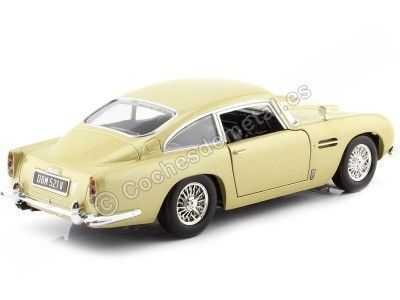 Cochesdemetal.es 1964 Aston Martin DB5 Metallic Gold 1:24 Motor Max 79375 2