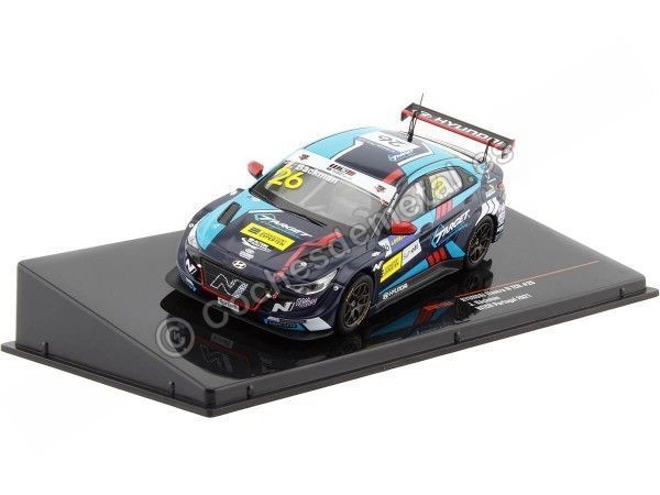 Cochesdemetal.es 2021 Hyundai Elantra N TCR Nº26 J.Backman WTCR Portugal 1:43 IXO Models GTM158A