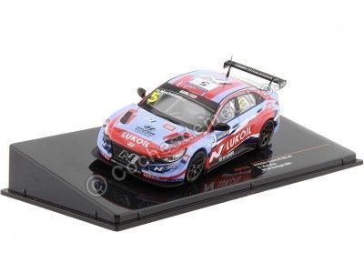 Cochesdemetal.es 2021 Hyundai Elantra N TCR Lukoil Nº5 N.Michelisz WTCR Portugal 1:43 IXO Models GTM157A