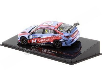 Cochesdemetal.es 2021 Hyundai Elantra N TCR Lukoil Nº5 N.Michelisz WTCR Portugal 1:43 IXO Models GTM157A 2