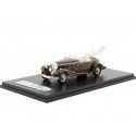 Cochesdemetal.es 1937 Mercedes-Benz 290 Roadster (W18) Marrón Oscuro 1:43 NEO Scale Models 45013