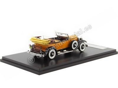 Cochesdemetal.es 1930 Packard 733 Straight 8 Sport Phaeton Naranja/Negro 1:43 NEO Scale Models 44633 2