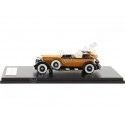 Cochesdememetal.es 1930 Packard 733 Straight 8 Sport Phaeton Naranja / Negro 1:43 Modèles à l'échelle Neo 44633