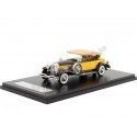 Cochesdememetal.es 1932 Duesenberg Modèle SJ Tourster Derham Amarillo / Negro 1:43 NEO SCALE Models 45943