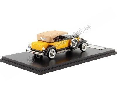 Cochesdemetal.es 1932 Duesenberg Model SJ Tourster Derham Amarillo/Negro 1:43 NEO Scale Models 45943 2