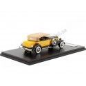 Cochesdememetal.es 1932 Duesenberg Modèle SJ Tourster Derham Amarillo / Negro 1:43 NEO SCALE Models 45943