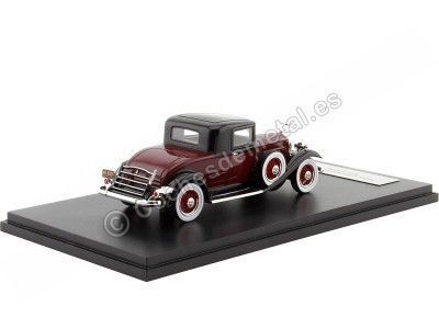1932 Packard 902 Standard Eight Coupe Granate/Negro 1:43 NEO Scale Models 47105 Cochesdemetal.es 2