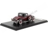 Cochesdememetal.es 1932 Packard 902 standard huit granate / nègre 1:43 Modèles d'échelle NEO 47105
