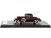 Cochesdememetal.es 1932 Packard 902 standard huit granate / nègre 1:43 Modèles d'échelle NEO 47105