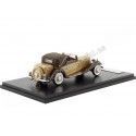 Cochesdemetal.es 1934 Rolls-Royce Phantom II Continental Dhc Gurney Nutting Marrón Bitono 1:43 Modèles à l'échelle Neo 49586
