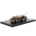 Cochesdemetal.es 1937 Mercedes-Benz 290 Roadster (W18) Marrón Oscuro 1:43 NEO Scale Models 45013