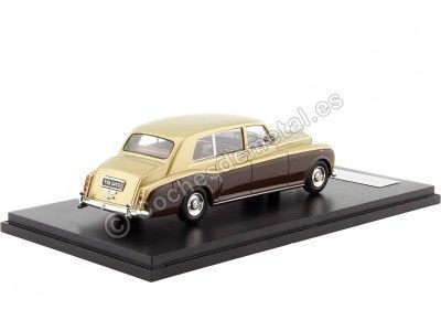 Cochesdemetal.es 1968 Rolls-Royce Phantom VI EWB Dorado/Marrón 1:43 NEO Scale Models 45341 2