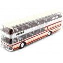 CARSDEMETAL.ES 1983 Neoplan NH 22L Skyliner blanc / rouge 1:43 Modèles IXO BUS033LQ