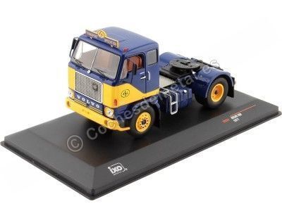 Cochesdemetal.es 1971 Cabeza Tractora Volvo F88 Azul/Amarillo ASG 1:43 IXO Models TR034