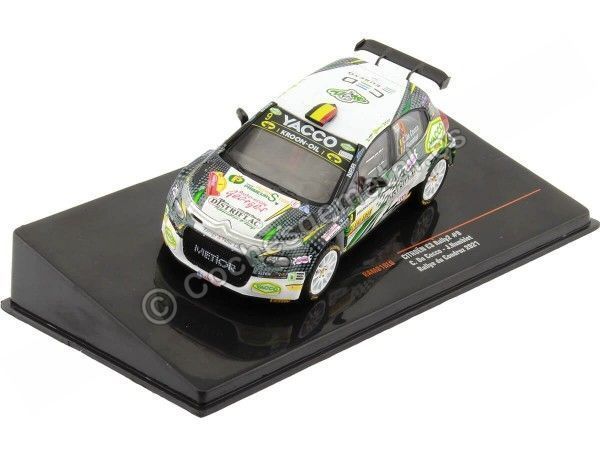 Cochesdemetal.es 2021 Citroen C3 Rally2 Nº9 De Cecco/Humblet Rallye du Condroz 1:43 IXO Models RAM818LQ