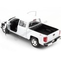 Cochesdemetal.es 2017 Chevrolet Silverado 1500 LT-Z71 CON CAB CAB BLANCO 1:24 MOTOR MAX 79348