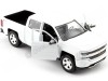 Cochesdemetal.es 2017 Chevrolet Silverado 1500 LT-Z71 CON CAB CAB BLANCO 1:24 MOTOR MAX 79348