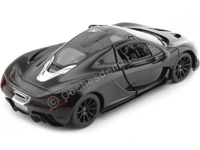 Cocheshdemetal.es 2017 McLaren P1 Negro 1:24 Rastar 56700 2