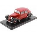 Cochesdemetal.es 1938 Citroen Traction Avant 11BL Berlina Granate/Negro 1:24 WhiteBox 124116