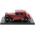 Cochesdemetal.es 1938 Citroen Traction Avant 11BL Berlina Granate/Negro 1:24 WhiteBox 124116