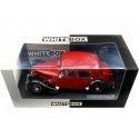 Cochesdemetal.es 1938 Citroen Traction Avant 11BL Berlina Granate/Negro 1:24 WhiteBox 124116