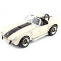 Cochesdemetal.es 1964 Ford Shelby Cobra 427 S-C Crema/Negro 1:18 Lucky Diecast 92058