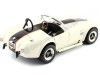 Cochesdemetal.es 1964 Ford Shelby Cobra 427 S-C Crema / Negro 1:18 Lucky Diecast 92058