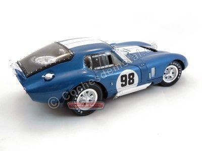 1965 Shelby Cobra Daytona Coupe Azul/Blanco 1:8 Shelby Collectibles 130 Cochesdemetal.es 2