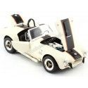 Cochesdemetal.es 1964 Ford Shelby Cobra 427 S-C Crema / Negro 1:18 Lucky Diecast 92058