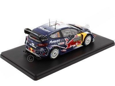 Cochesdemetal.es 2018 Ford Fiesta WRC Nº2 Evans/Barritt Rallye Monte Carlo 1:24 IXO Models RAL014B 2