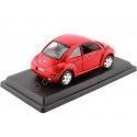 Cochesdemetal.es 1998 Volkswagen New Beetle Rojo 1:24 Bburago 22029