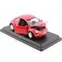 Cochesdemetal.es 1998 Volkswagen New Beetle Rojo 1:24 Bburago 22029