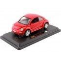 Cochesdemetal.es 1998 Volkswagen New Beetle Rojo 1:24 Bburago 22029