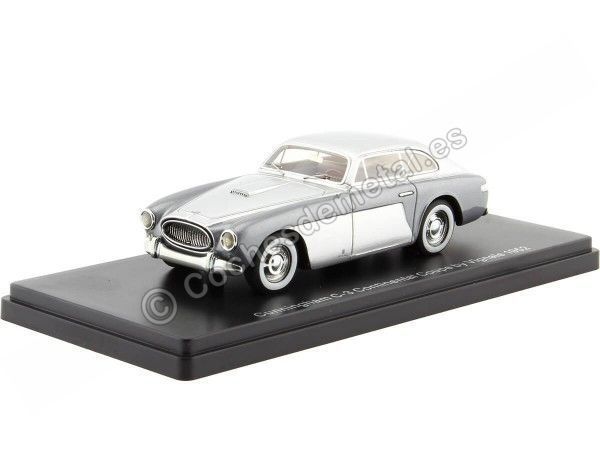 Cochesdemetal.es 1952 Cunningham C-3 Continental Coupe by Vignale Gris/Plata 1:43 NEO Scale Models 46546