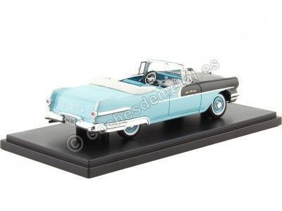 1956 Pontiac Star Chief Convertible Negro/Azul 1:43 NEO Scale Models 44062 Cochesdemetal.es 2