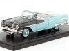 Cochesdemetal.es 1956 Pontiac Star Chief Convertible NEGRO / AZUL 1:43 Modèles d'échelle NEO 44062