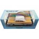 Cochesdemetal.es 1958 Ford Fairlane 500 Hardtop Marrón / Beige 1:43 NEO SCALE Models 47265