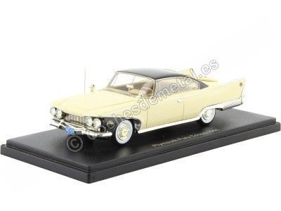 Cochesdemetal.es 1960 Plymouth Fury Coupé Beige / Negro 1:43 NEO SCALE MODELS 44691