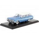 Cochesdememetal.es 1961 Chevrolet Nomad Station Wagon Azul / Blanco 1:43 Modèles à l'échelle Neo 46966