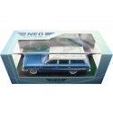Cochesdememetal.es 1961 Chevrolet Nomad Station Wagon Azul / Blanco 1:43 Modèles à l'échelle Neo 46966