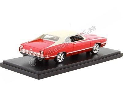 Cochesdemetal.es 1969 Ford XL Coupe Rojo/Beige 1:43 NEO Scale Models 44721 2